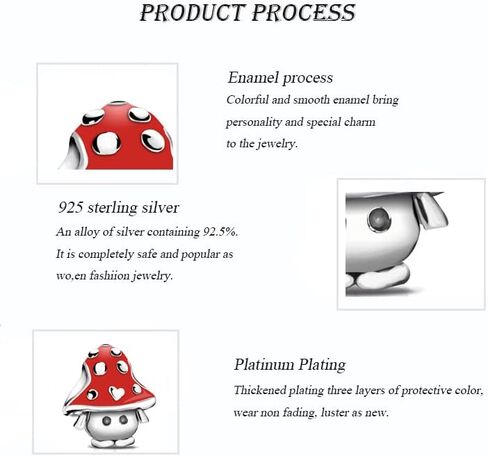 ARTCHARM Ladybird Cat Bow Dragonfly Pendant 925 Sterling Silver with Enamal Good Luck Bead fit Bracelets Charms,Christmas Valentine Mother's Day Gift for Women Girls in Saudi Arabia