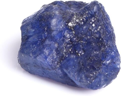 GEMHUB Natural Blue Sapphire Rough Gemstones 9-300 Carats Raw Crystals and Healing Stones Loose Gemstone Necklace For Women And Men in Saudi Arabia