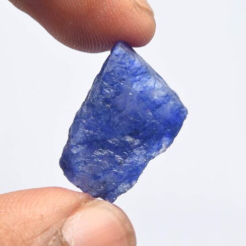 GEMHUB Natural Blue Sapphire Rough Gemstones 9-300 Carats Raw Crystals and Healing Stones Loose Gemstone Necklace For Women And Men in Saudi Arabia