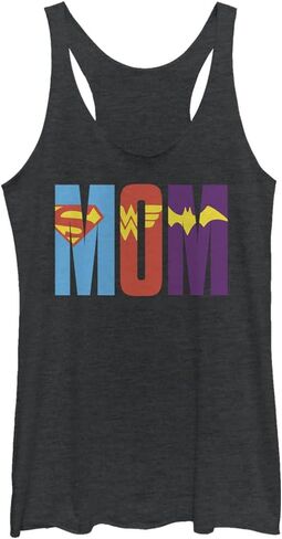 Warner Brothers Dc Super Girls My Hero Mom Women's Racerback Tank Top in Saudi Arabia