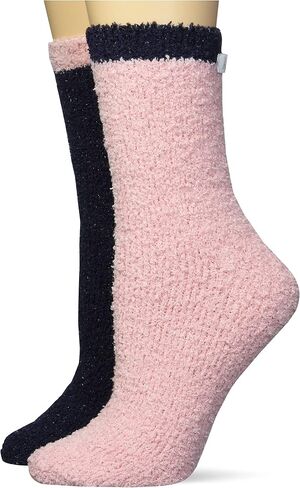Karen Neuburger Women's Fuzzy Glitter Socks in Saudi Arabia