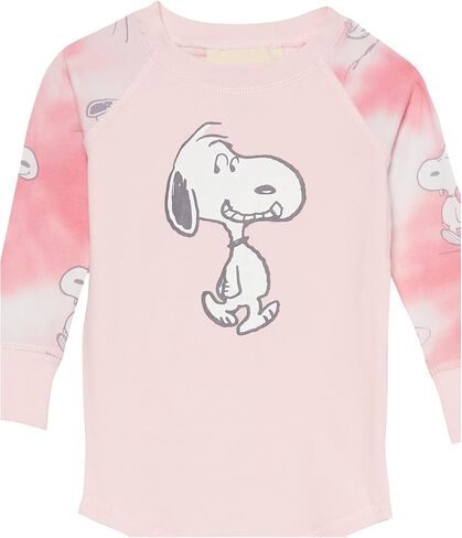 Munki Munki Girls' Youth Tight Fitting Long Sleeve Raglan Tee and Pant Pajama Set in Saudi Arabia
