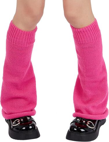 Zando Y2k Leg Warmers for Women Leg Warmers Kawaii Legwarmers Y2k Leg Warmers 80s Halloween Customes Punk Gothic Lolita in Kuwait
