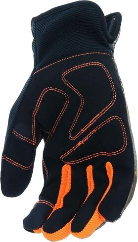 West Chester High Dexterity Slip-On Winter Gloves, Camouflage, Thinsulate Lining, Abrasion Resistant, Men's, Black/Camo, Large, (RE96555-L) in Saudi Arabia