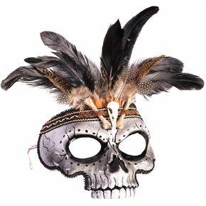 Rubies unisex-adult Voodoo Skull Mask