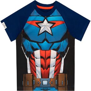 Marvel Boys' Captain America T-Shirt