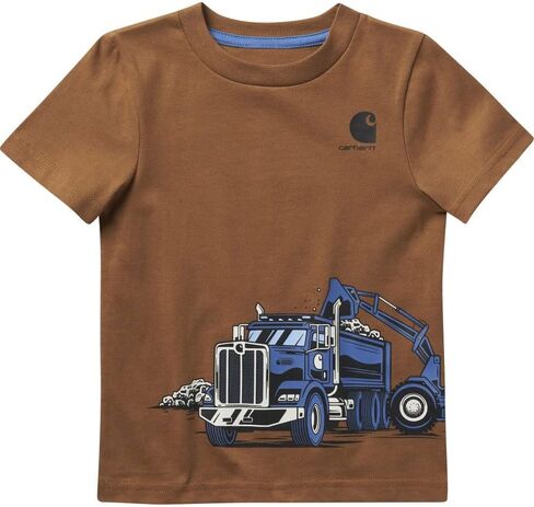 تي شيرت Carhartt للأولاد بأكمام قصيرة وغطاء للشاحنة القلابة in Saudi Arabia