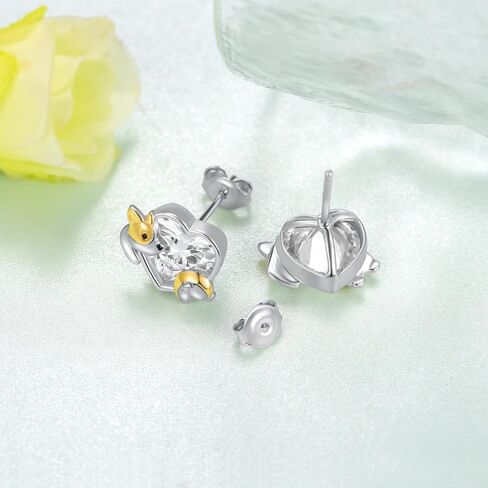 Dachshund/Corgi Earrings 925 Sterling Silver Dog Earrings Puppy Dog Jewelry Gifts for Women Dog Lovers in Kuwait