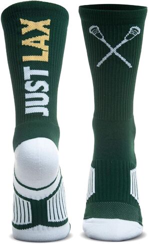ChalkTalkSPORTS Lacrosse Athletic Mid-Calf Woven Socks | Lax Socks in Saudi Arabia