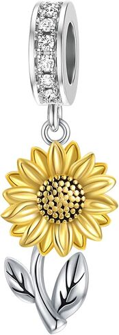 Charms for Bracelet 925 Sterling Silver Italian Horn/Philippines Sun in Kuwait