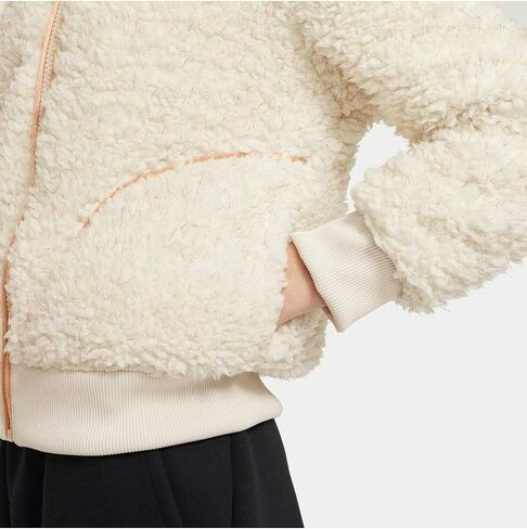 Nike Sportswear High Pile Fleece Shine Bomber Girls Jackets in Saudi Arabia