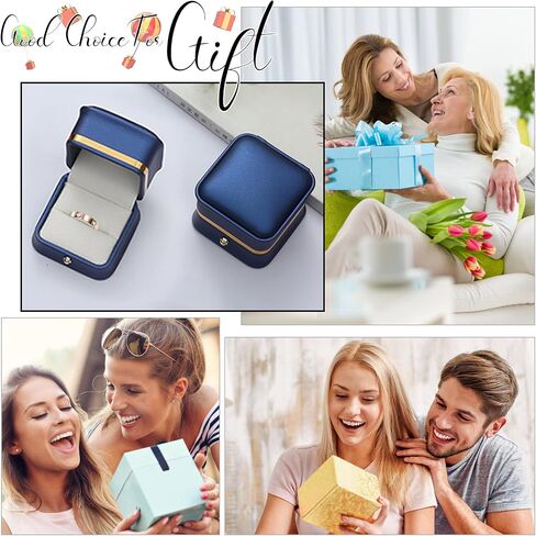 Love Friendship Rings 18K Gold Plated Silver with CZ 6mm Stainless Steel Promise Rings Wedding Band Fashion Love Rings for Her Women Teen Girls Valentine's Day with Gifts Box in Saudi Arabia