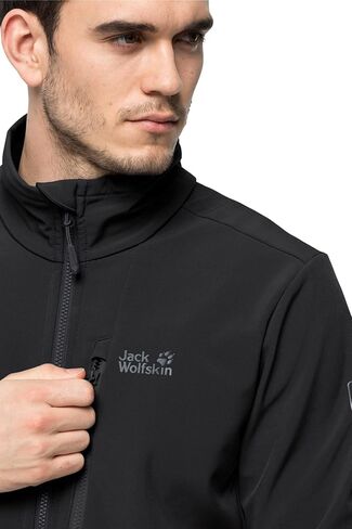 جاكيت Jack Wolfskin رجالي ويرلويند سوفت شيل in Saudi Arabia
