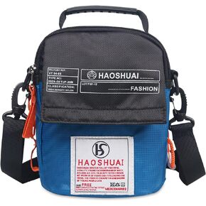 JAKAGO Waterproof Shoulder Bag Small Messenger Cross Body Bag for Outdoor Tablet