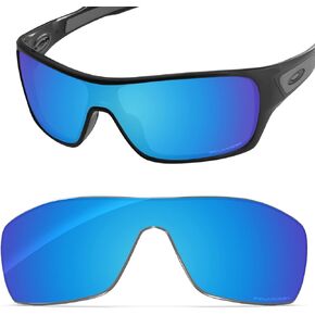 Performance Replacement Lenses Compatible with Oakley Turbine Rotor OO9307 Polarized Etched-Sky Blue
