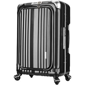 X2 Carbon XL Bigger Carry On 24" 100% PC TSA Approved Zipperless Business Class (Matte Black)
