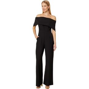 Vince Camuto womens Envelope Collar JumpsuitDress