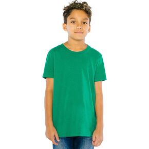 American Apparel Kids' Youth Fine Jersey Crewneck Short Sleeve T-Shirt