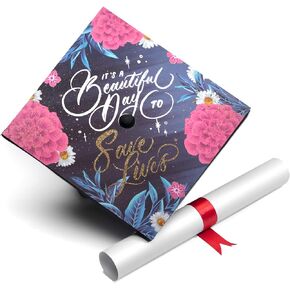 Once Upon A Time Graduation Cap Topper 2024-Rina-NURSE
