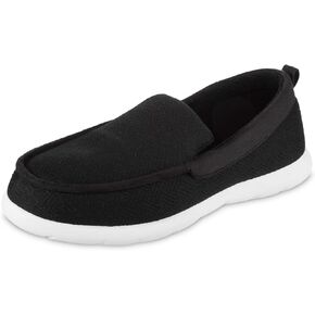 isotoner Zenz Men's Sport Knit Moccasin, Slip-on Shoe