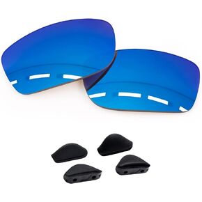 Polarized Replacement Lenses & Nosepieces for Oakley Fives Squared Sunglasses