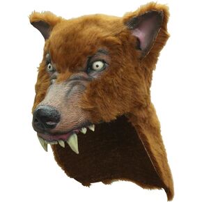 Wolf Helmet Brown
