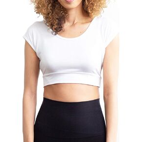 HALFTEE Cap Sleeve Layering Tee | Demi Cami for Women & Teens | Cute Crop Top | XS-6X |