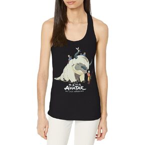 Nickelodeon Women's Last Airbender Avatar Gang Junior's Racerback Tank Top