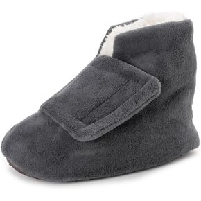 MUK LUKS Adjustable Shearling Bootie mens Slipper