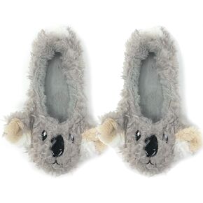 JYinstyle Women’s Travel Buddy Animail Plush House Slippers, Trip Fuuny Novelty Fuzzy Socks