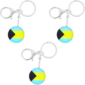 Bahamas Round Souvenir Keychain in Kuwait