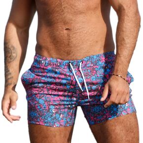 Taddlee Swimwear Men Swim Boxer Briefs Board Shorts Surfing Trunks Bathing Suits