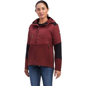 Ariat Female Rebar Cloud 9 Water Resistant Insulated Jacket Port Small