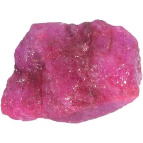 GEMHUB African Raw Rough Ruby 11.50 Ct. Certified Healing Crystal Natural Red Ruby Gemstone DS-605