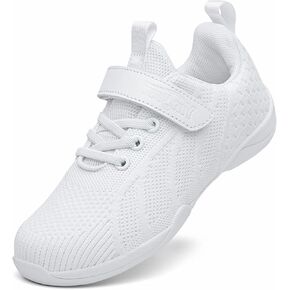 أحذية kkdom للشباب البنات باللون الأبيض للتشجيع، أحذية رياضية للرقص الرياضي، أحذية رياضية للتنس، أحذية رياضية للتشجيع in Kuwait