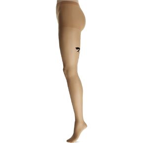 MUSIC LEGS Women's Faux Backseam with Bow Spandex Pantyhose