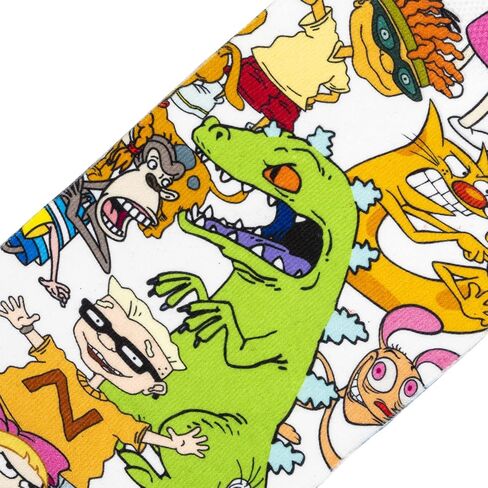 Odd Sox, 90's Squad Nickelodeon Cartoon, Fun Cute Socks for Women, 5-10 in Saudi Arabia
