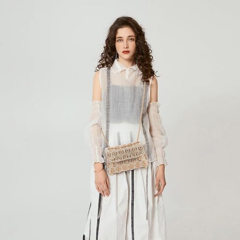 Prpeko Shoulder Bag Crossbody Handbags Crystals Sparkling Rhinestone Clutch Purse for Women Evening Bag for Wedding Party in Saudi Arabia