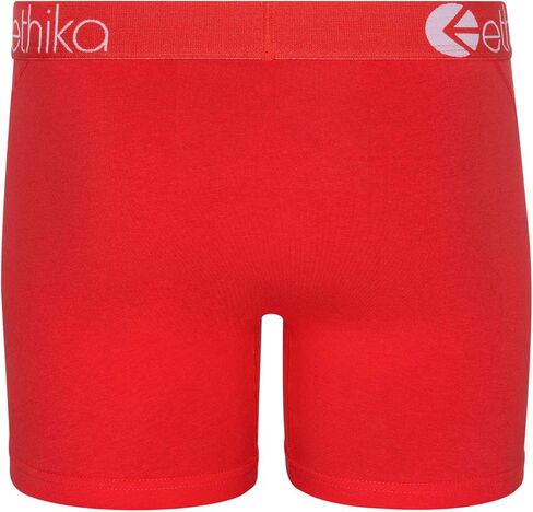 Ethika Mens MID Boxer Brief | *Solids* Red Machine Red in Saudi Arabia