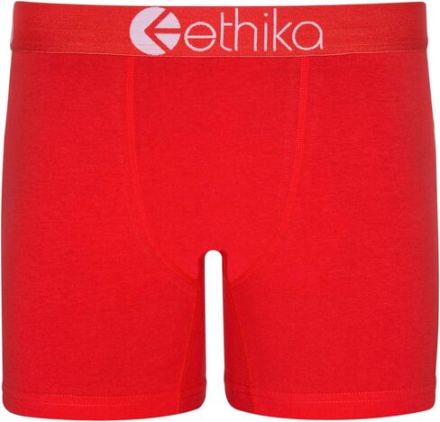 Ethika Mens MID Boxer Brief | *Solids* Red Machine Red in Saudi Arabia