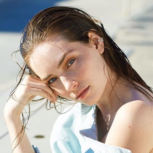 JeryWe 4 قطع 925 أقراط أذن من الفضة الإسترلينية غير مثقوبة أقراط هيليكس محارة وهمية لا تسبب الحساسية غضروف غير مثقوبة أقراط للنساء للآذان غير المثقوبة in Kuwait