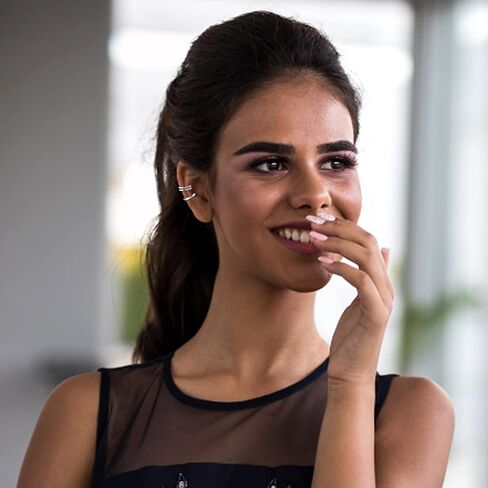 JeryWe 4 قطع 925 أقراط أذن من الفضة الإسترلينية غير مثقوبة أقراط هيليكس محارة وهمية لا تسبب الحساسية غضروف غير مثقوبة أقراط للنساء للآذان غير المثقوبة in Kuwait