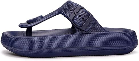 FUNKYMONKEY Thong Sandals Adjustable Buckle EVA Thick-Soled Flip Flops for Women and Men in Saudi Arabia