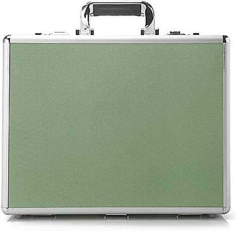 Invicta Collector's 18-Slot Locking Watch Aluminum Briefcase (Green) in Saudi Arabia