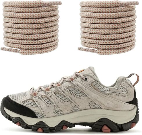 NDTEZUGT 13/64'' Original Round Shoelaces for Boot, Boot Shoe Laces Strings Replacement Laces for Merrell Hiking Shoe in Saudi Arabia