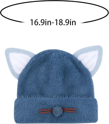 قبعات شتوية دافئة بآذان القطط للفتيات الصغيرات والأولاد والرضع قبعة صغيرة لطيفة in Kuwait