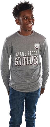 Augusta Sportswear Boys Tri-Blend Long Sleeve Crew in Saudi Arabia