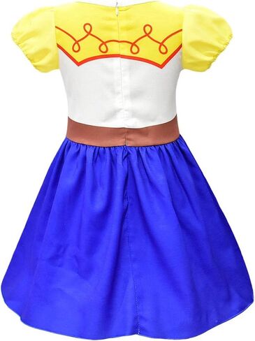Lito Angels Toddler Little Girls Cowgirl Fancy Dress Up Halloween Costume Birthday Party Summer Outfit in Kuwait
