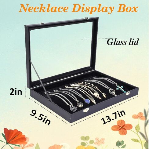 مجموعة من 3 قطع من تمثال عرض المجوهرات من بابينيمو وصندوق مجوهرات مع سطح زجاجي in Kuwait