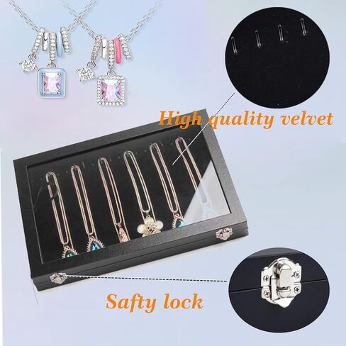 مجموعة من 3 قطع من تمثال عرض المجوهرات من بابينيمو وصندوق مجوهرات مع سطح زجاجي in Kuwait